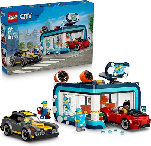Lego city 60497 - lego®, waschstraße