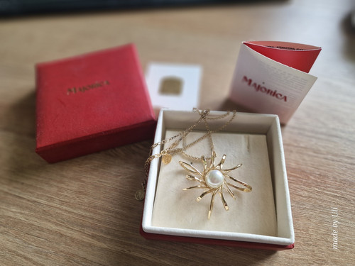 Orig majorica vergold kette - orig.,