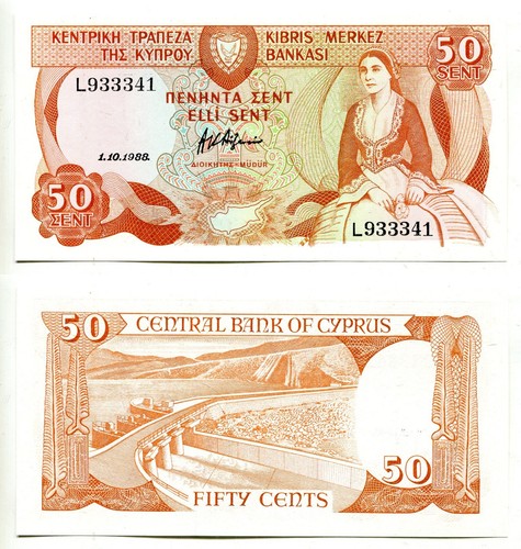 Cents zypern cyprus - 50,