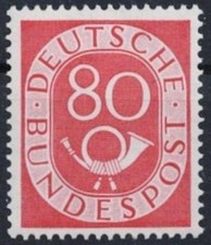 BRD  / Posthorn 80 Pf.   Mi