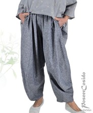 Lagenlook leinen ballon - lagenlook, ballon-hose
