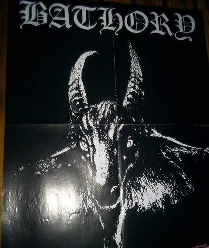 Bathory first album poster - album,