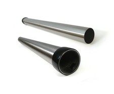 Chrom-Rohr-Set Saugrohr DN40