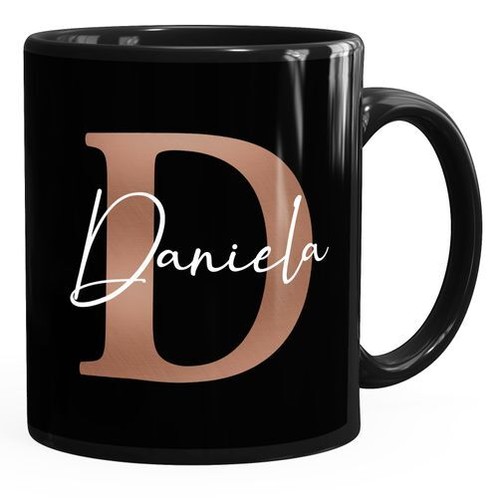 Kaffee tasse monogramm mit - kaffee-tasse,