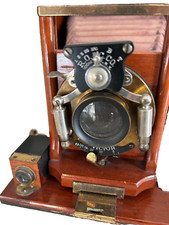 Holzkamera. Antik. Kodak Pony Premo Nr.41.Rochester NY. Mit Zubehör.