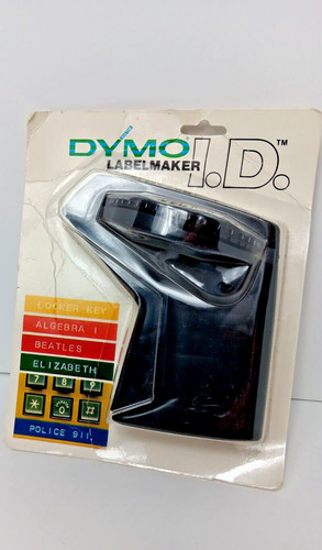 Dymo system vintage label - dymo,