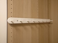 IKEA Kleiderhaken zum Ausziehen weiß für 58cm Schrank