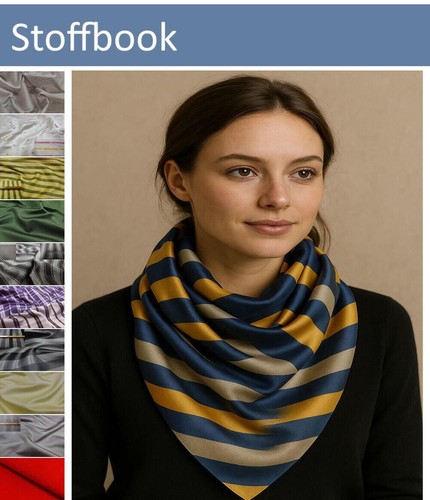 Stoffbook seiden stoff - seiden,