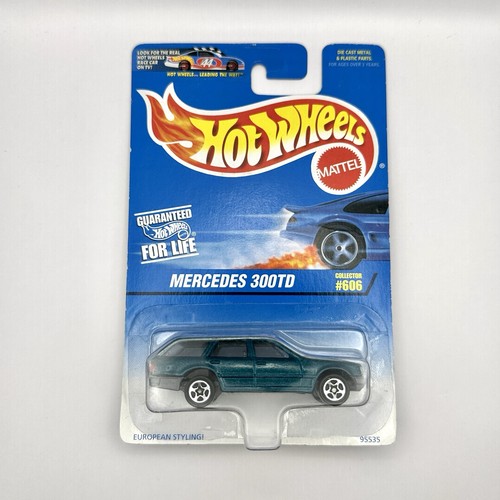 1996 hot wheels mercedes - mercedes, 300td