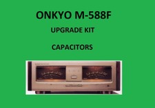 Endstufe ONKYO M-588F Reparatursatz - alle Kondensatoren