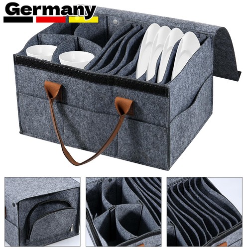 Faltbar filz geschirrhalter - faltbar,