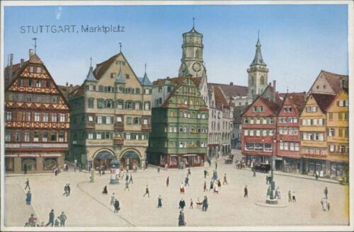 Ansichtskarte stuttgart - ansichtskarte,