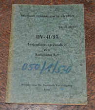 Instandsetzungsvorschrift