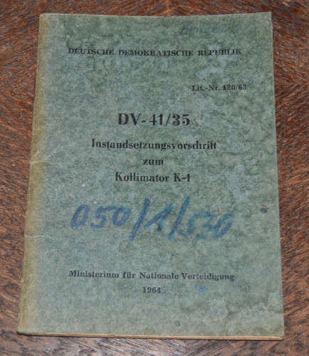 Instandsetzungsvorschrift