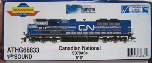 Athearn genesis sd70ace der - genesis,