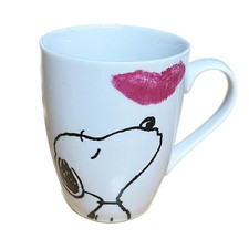 Peanuts Snoopy Tasse Kuss am Morgen Comic Cartoon Hund Becher Sorgen Kaffee