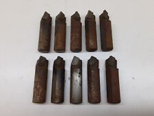 10 Drehmeißel Drehstahl Hartmetall HM Drehling rechts rund 16mm NEU Bohrstange