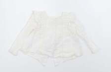 Zara Mädchen weiße Baumwolle