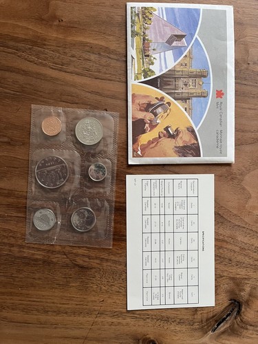 Royal canadian mint set 1986 - canadian,