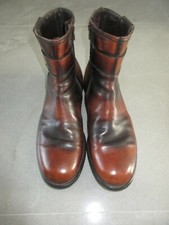QUALITY-Handmade-Area Forte-Chelsea Leder Boots Stiefelette, 42 ....