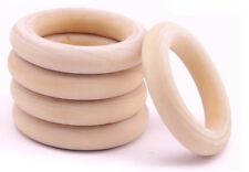 Holzringe in Buche natur Ø 30-34-44-56-64-67-70mm basteln Schnullerkette DIY 