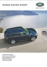 LAND ROVER RANGE ROVER SPORT Betriebsanleitung 2016 Bedienungsanleitung BA