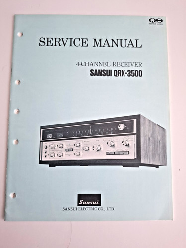 Original service manual sansui - service,