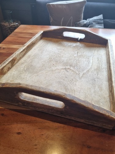 Antikes küchen tablett - antikes, holz