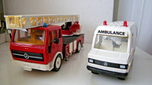 Siku feuerwehr 2924 faun - ,