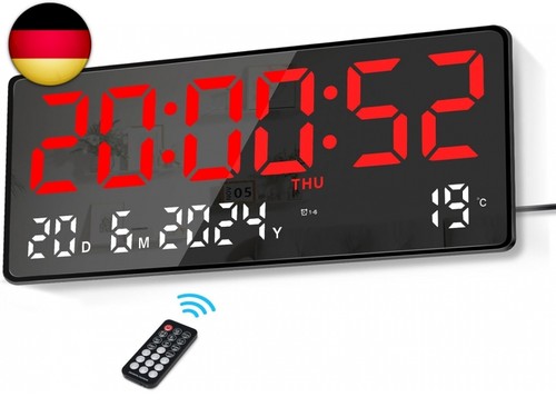 Wanduhr digital led - wanduhr,