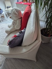 Laauser Ledersitzgruppe Modell Genf weiß