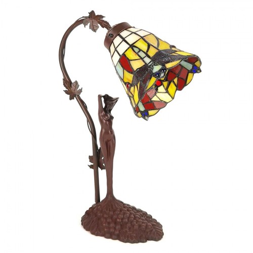 Tiffany tischlampe metall glas - tiffany,