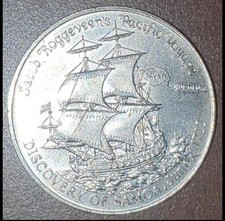 Sammlermünze Samoa 1 Pala