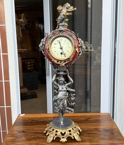 Lenzkirch tischuhr figuren uhr - tischuhr,