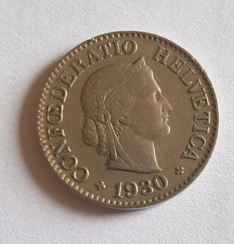 1930 schweizer franken chf - franken, 10