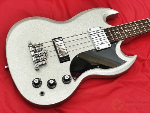 Gibson standard bass silver - gibson,
