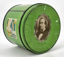 Jugendstil Blechdose Keks Dose