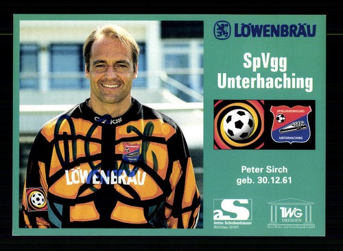Peter sirch autogrammkarte - peter,