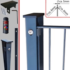 Doppelstabmattenzaun 6/5/6