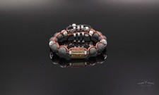 Mens Bracelet Bronzite Onyx