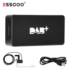 ESSGOO DAB+ Box Adapter Tuner FM UKW-Übertragung Empfänger für Android Autoradio