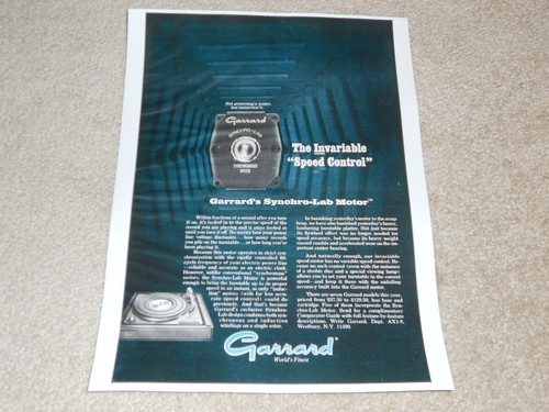 Garrard synchro motor - synchro,