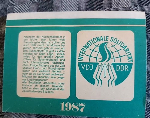 Abreißkalender 1987 din a5 - ,,