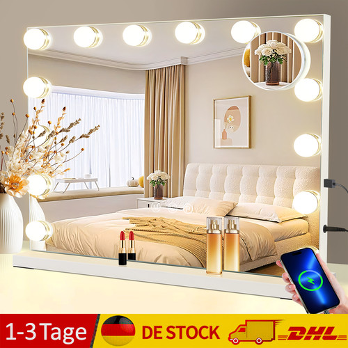 Schminktisch spiegel led mit - schminktisch,