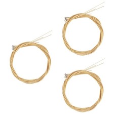  3 Sets Saiten Akustik Bass Bassgitarren -Accessoire Musikinstrumententeile