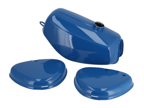 Set tank seitendeckel blau - set:,