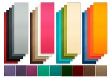 Schiebegardine halbtransparent Wildseide Optik ca 58x245 cm Flächenvorhang