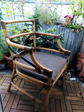 Korbstuhl rattan retro
