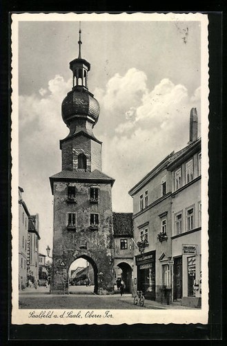 Saalfeld d saale - ak, a.