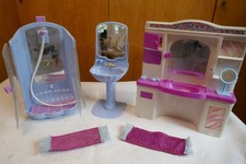 Puppenstuben, - Badmöbel